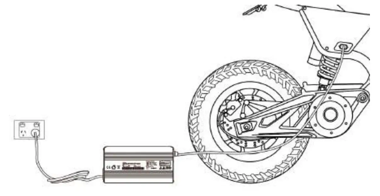 Fonz Moto NKD Electric Motorbike - Port