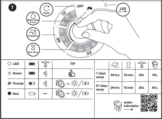 GARDENA 13300 aquaBloom Solar Irrigation Set-FIG4