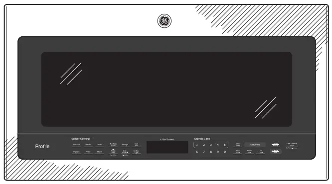 GE APPLIANCES PVM9005SJ Over-the-Range Sensor Microwave Oven
