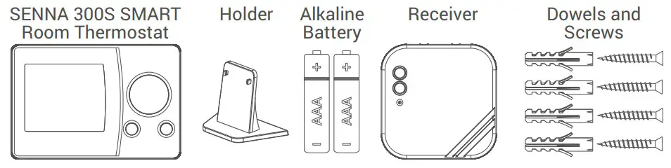 GENERAL SENNA 300S Smart Room Thermostat - parts