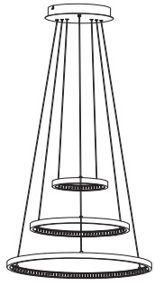 GLOBO LIGHTING 67192-57BR RALPH Hanging Light - Installations 3