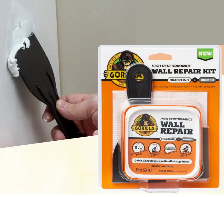 GORILLA 103959 Wall Repair Spackling Kit - Tools