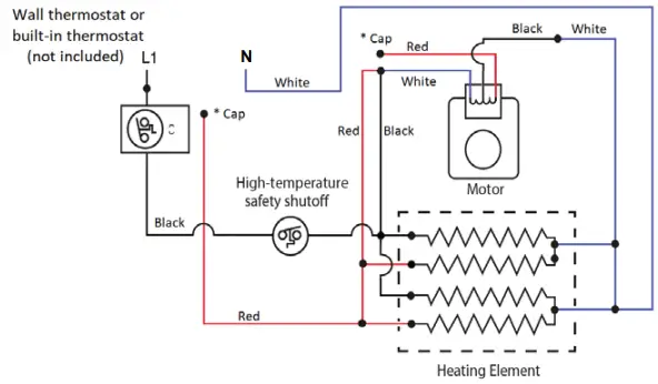 Internal Heater Wiring Diagrams 