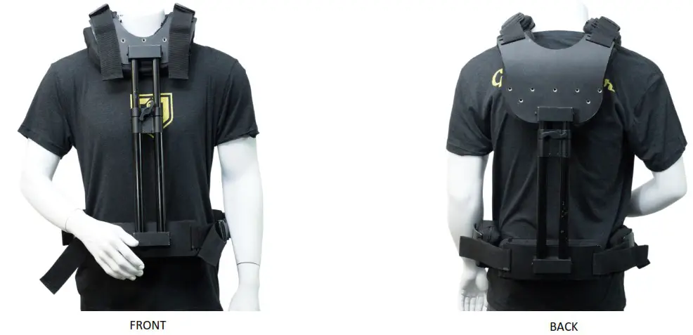 Glide Gear G2G Vest - center poles