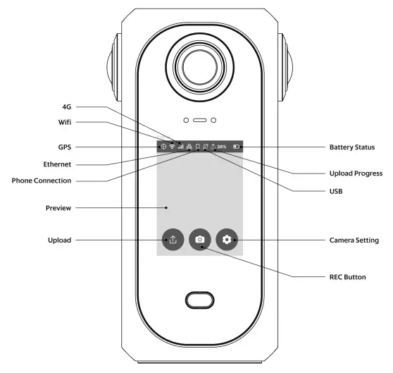 Grab GKS200 KartaCam 2 Map-Making Camera - Using the Touch Screen