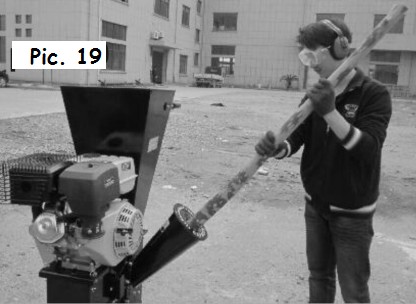 Greatbull GBK65 Chipper Shredder - USING THE MACHINE 1