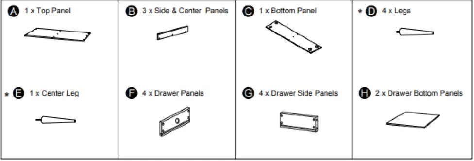 HANDY-LIVING-A149174-Wooden-TV-Stand-fig-1
