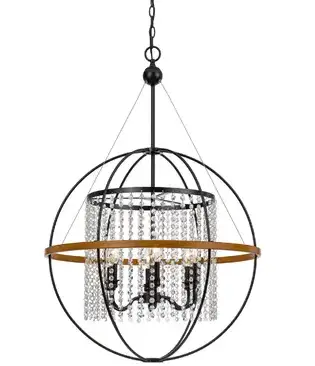 HANOVER HEMMILENE-6CH Emmilene 6-Light Pendant Chandelier-product