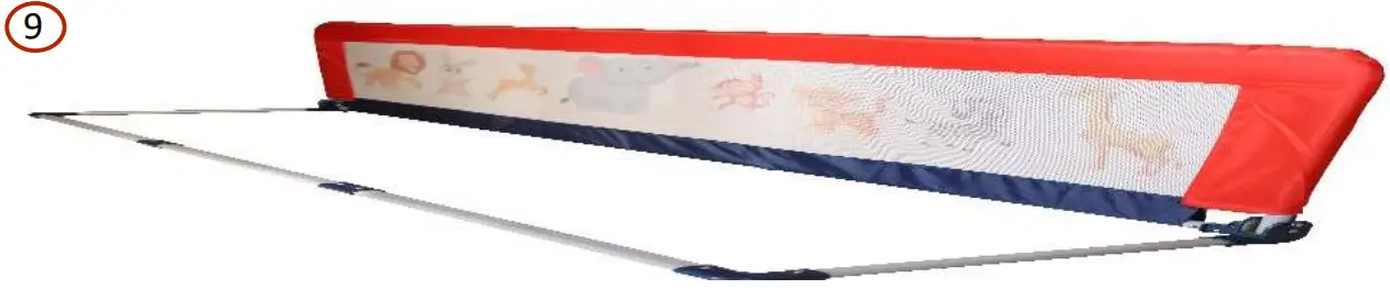 HAOWKI Baby Bed Rail Safety Guard 9