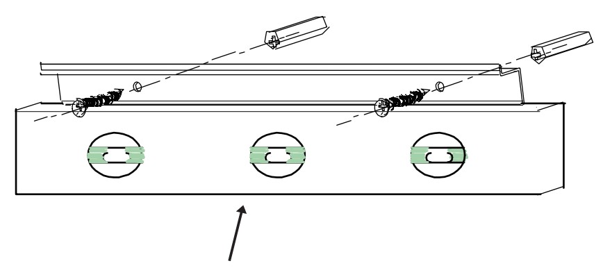 HBEZON BA-0013MC-L 20 Inch Rectangular Iron Small LED Mirror - Step 2