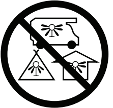 HEAT HOG HH-04SLN-A 4,000 BTU LP Portable Heater - warning