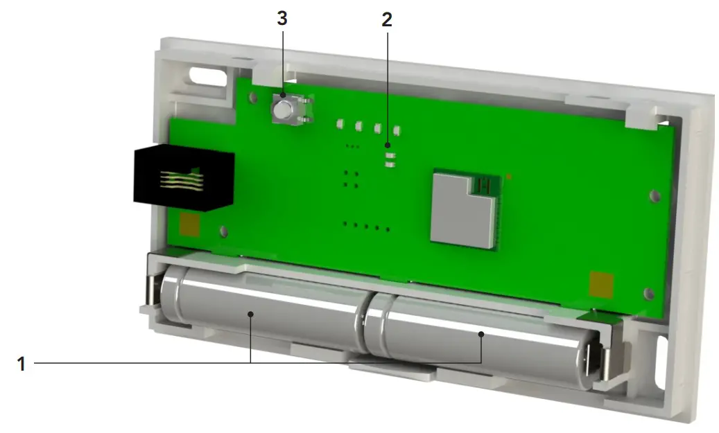 HEAT-TIMER 050185 Long Range Wireless Space Sensor - overview 2