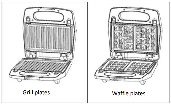 HEINNER SM-H2GW Sandwich Maker - fig 2