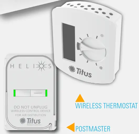HELIOS Solar Powered Digital Variable Air Volume Diffuser -