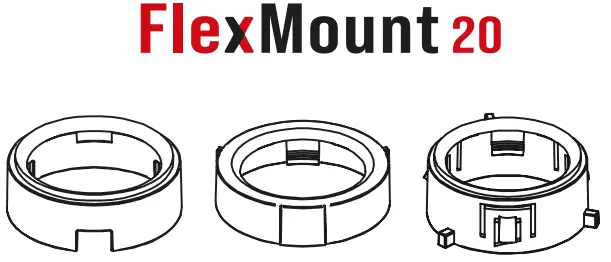 HELIX COMPOSE i7 Flexmount Tweete, - Mount