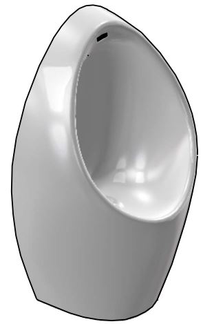 HELVEX WLU GOBI Waterless Urinal with TDS-PRODUCT