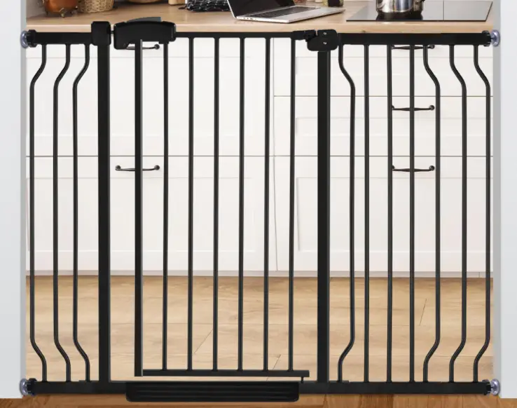HEMRORO-Black-37.4-Tall-Baby-Gate-PRODUCT