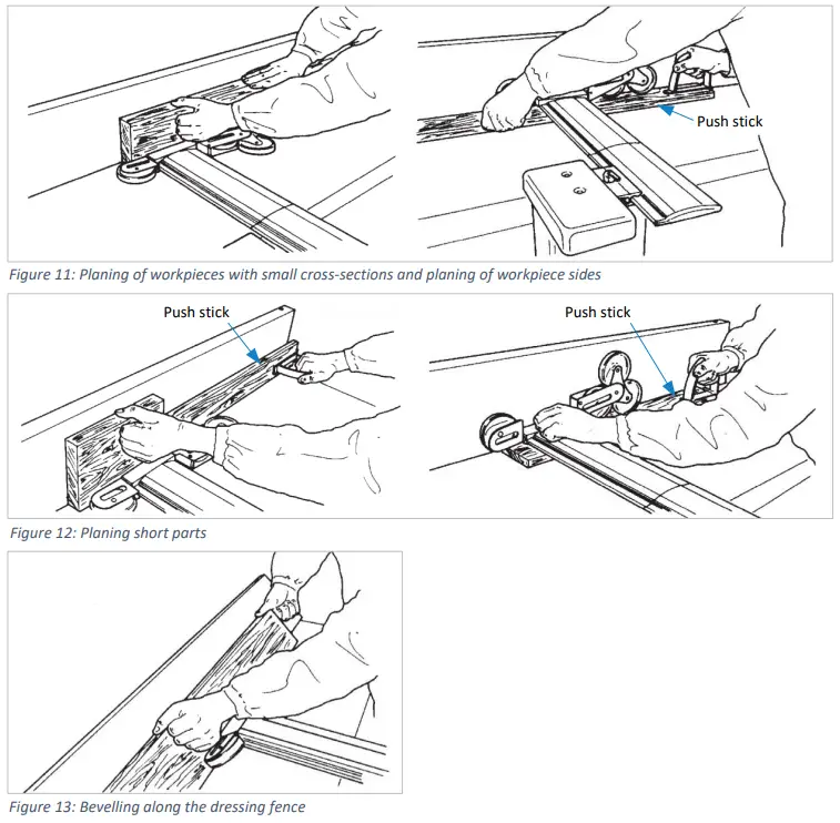 HOKUBEMA Maschinenbau GmbH TX MATIC Planer Bridge Guard - Workpiece 2