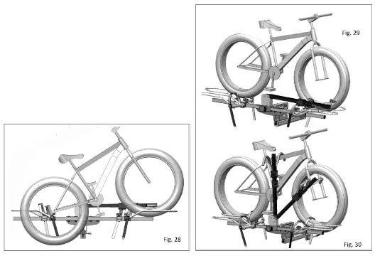HOLLYWOOD RACKS HR1500 Hitch Mounted Electric Bike Rack - Parts8