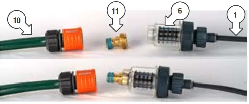 HOLMAN MK31007 7m Misting Kit with SwapLock Fittings - Installation 6