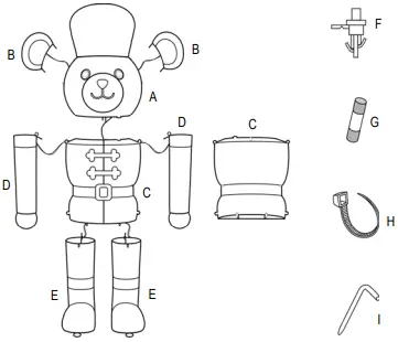 HOME ACCENTS Holiday 22RT1772214 3ft A1