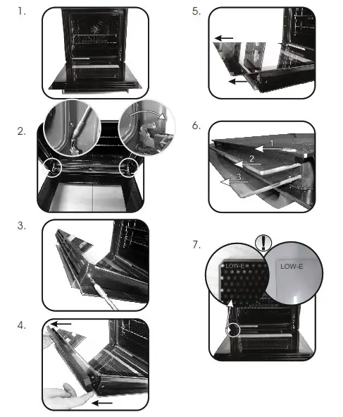HOOVER HO9DC3B308IN Electric Double Oven - GLASS DOOR