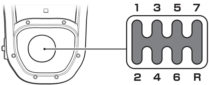 HORI HPC 042 7 Speed Racing Shifter - H-Pattern Mode