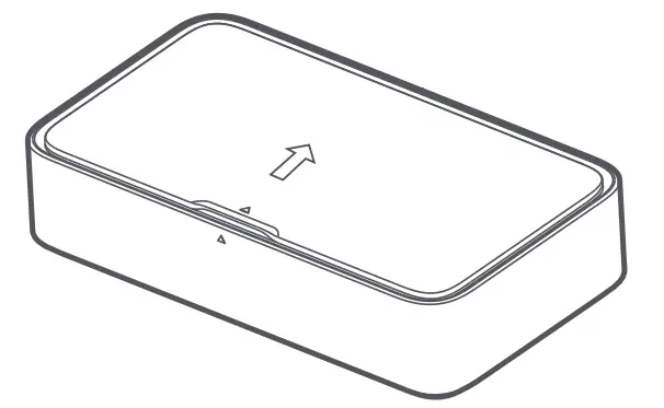 How to open and close the storage box
