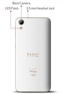 HTC Desire 626 Back View