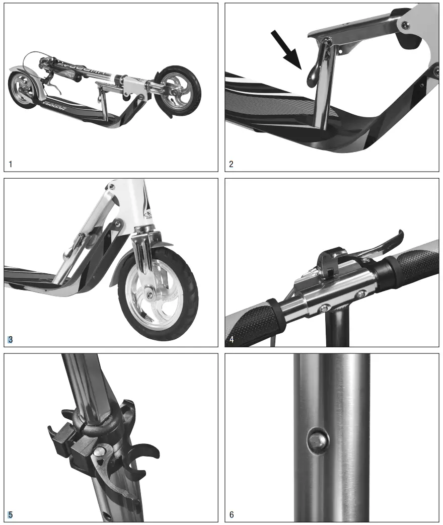 HUDORA 14015 Scooter - Figure