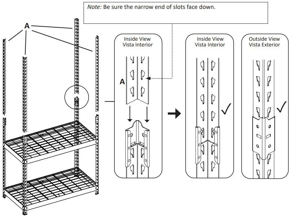 HUSKY N2R361872W4B Heavy Duty Boltless Steel Garage Storage Shelving Unit - fig 14