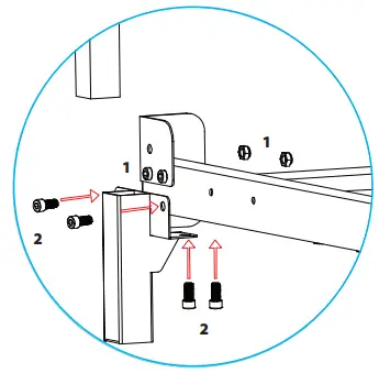 HYDROFARM-Active-Aqua-Rolling-Bench-Trellis-Support-Kit-fig 4