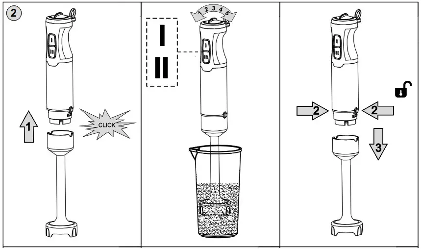 HYUNDAI HB1000 Stick Blender Botmixer - Product Overview 2