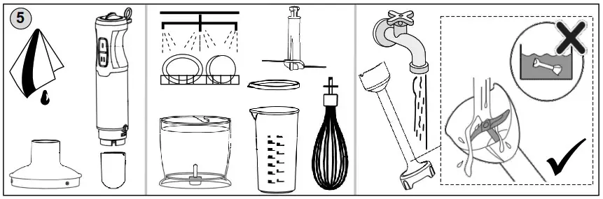HYUNDAI HB1000 Stick Blender Botmixer - Product Overview 5