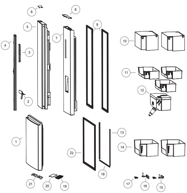 Haier-HRF520FHS-Refrigerator-Freezer-FIG-1