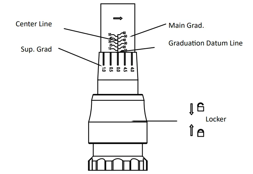 Hairich 3 8 Inch Drive Click Torque Wrench - Figure 2