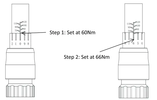 Hairich 3 8 Inch Drive Click Torque Wrench - Figure 3