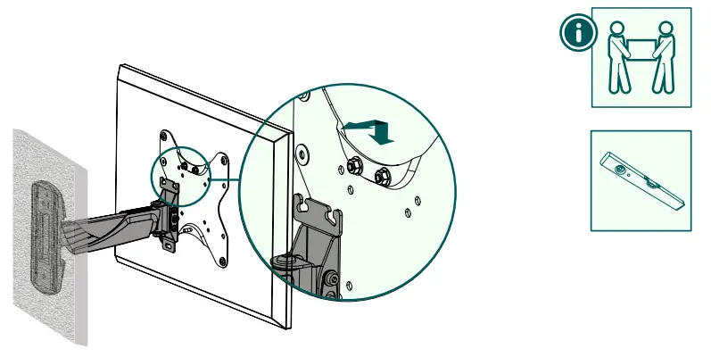 Hama 00220826 TV Wall Bracket - TV set5