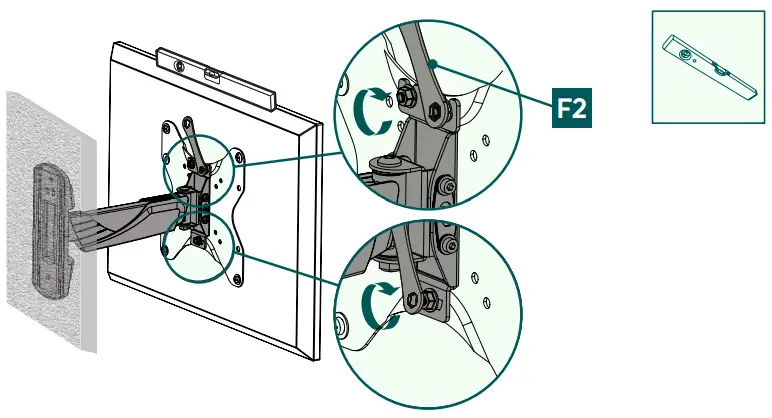 Hama 00220826 TV Wall Bracket - VESA