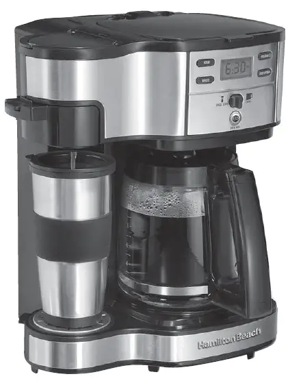 Hamilton Beach Scoop 2-Way Brewer Coffee Maker