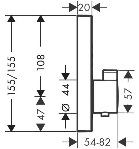 Hansgrohe-15763003-Shower-Select-Thermostat-fig-2