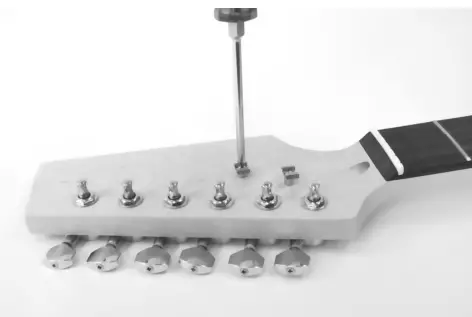 Harley Benton ST-LH ST-Style Electric Guitar Kit - tuners3