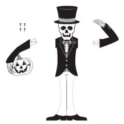 Haunted-Hill-Farm-HHWOODSKL-0BL-Animatronic-Skeleton-Free-Standing-Decoration-FIG-1