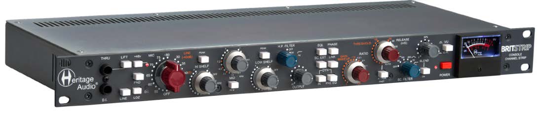 Heritage Audio BRITSTRIP Channel Strip with Diode Bridge Compressor Product