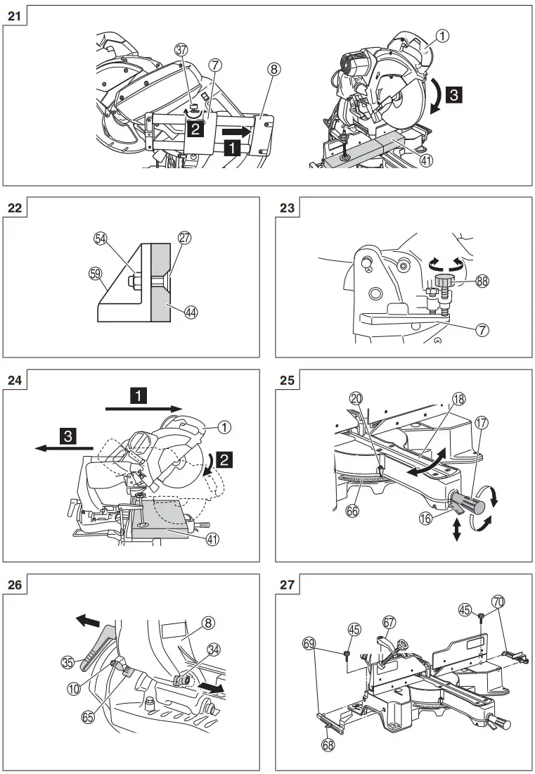 HiKOKI C12RSH2 305mm 12 Slide Compound Miter Saw - fig 5