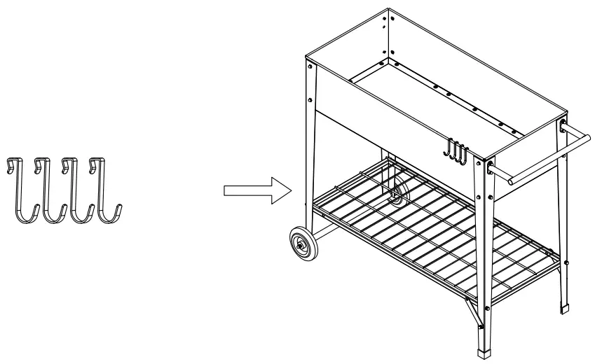 Highpro B0BKPG8TC3 Raised Garden Bed - Step10