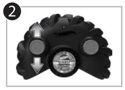 Hot WHEELS HNV03-3L Monster Trucks - controller