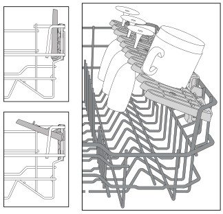 Hotpoint H2I HD526 UK Built-In Fully Integrated Dishwasher - FOLDABLE FLAPS WITH ADJUSTABLE POSITION