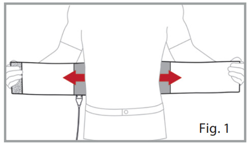 Hydas 4691.1.00 Heated Back Support Belt - belt
