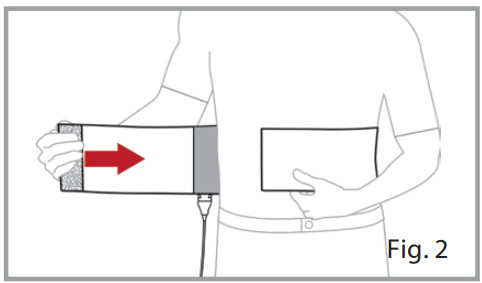 Hydas 4691.1.00 Heated Back Support Belt - right